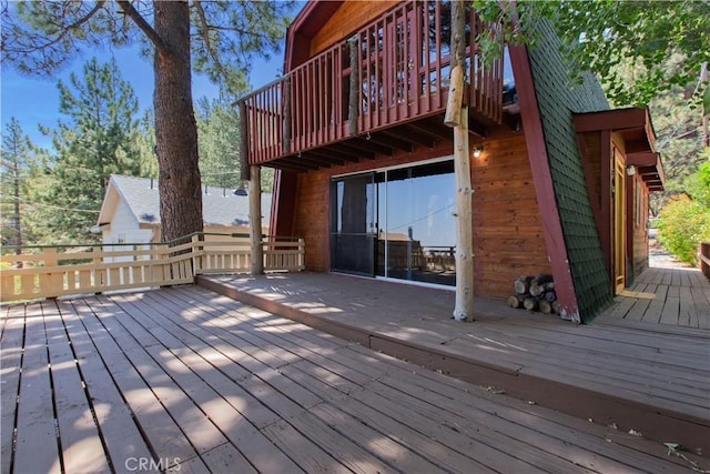 2068 Slippery Elm Rd, Wrightwood, CA 92397 - view of deck