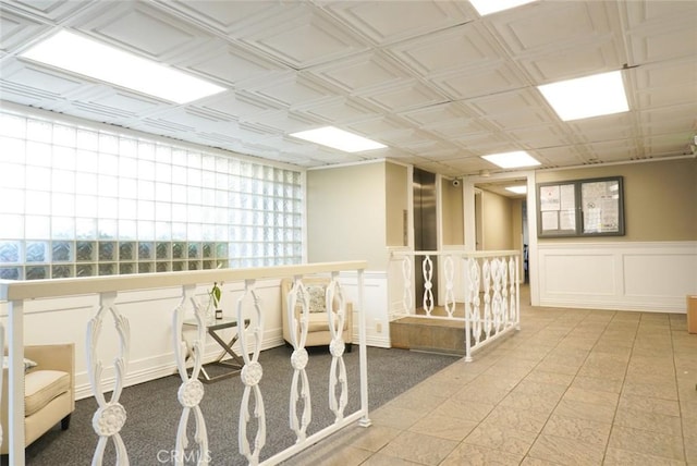 570 W Stocker St Unit 202, Glendale, CA 91202 - unfurnished room featuring a wainscoted wall and a decorative wall