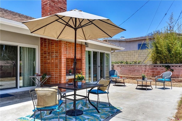 1610 Wandering Dr, Monterey Park, CA 91754 - view of patio featuring outdoor dining space