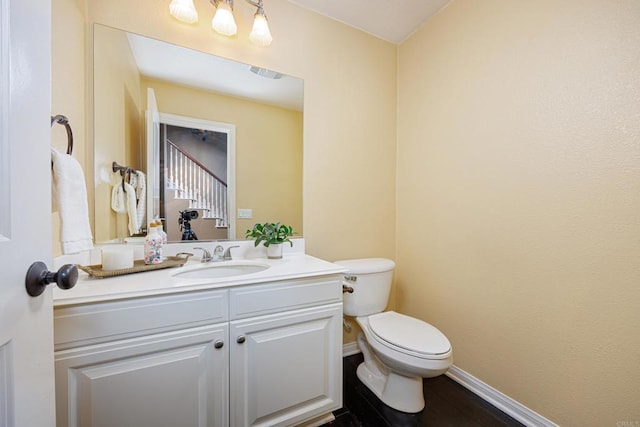 27002 Red Maple St, Murrieta, CA 92562 - bathroom featuring vanity and wood finished floors