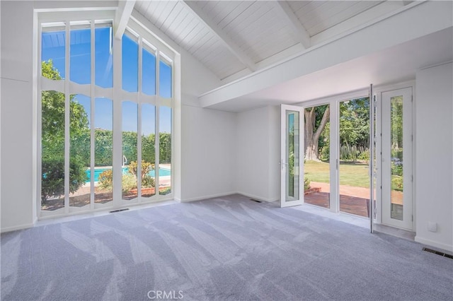 3131 E Cortez St, West Covina, CA 91791 - spare room with carpet floors and baseboards