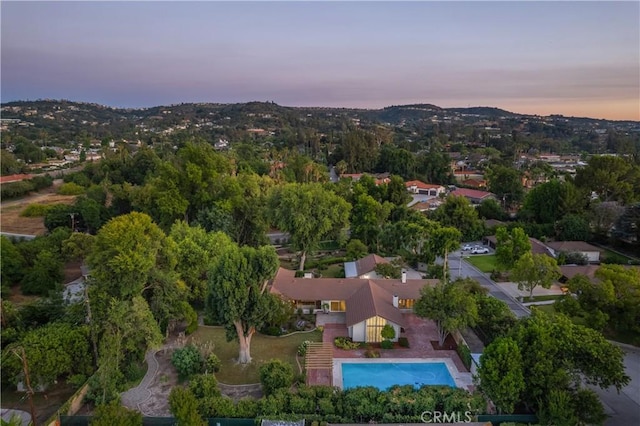 3131 E Cortez St, West Covina, CA 91791 - aerial view at dusk of view of pool