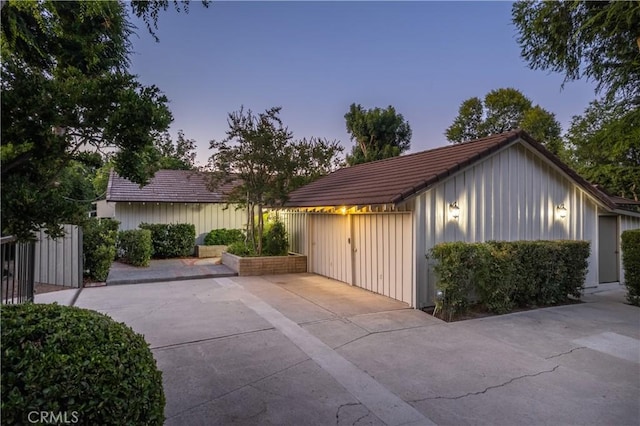 3131 E Cortez St, West Covina, CA 91791 - view of garage at dusk