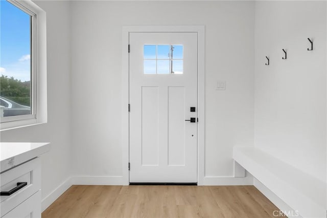 4713 Calada Ave, Pico Rivera, CA 90660 - mudroom with light wood-style flooring and healthy amount of natural light