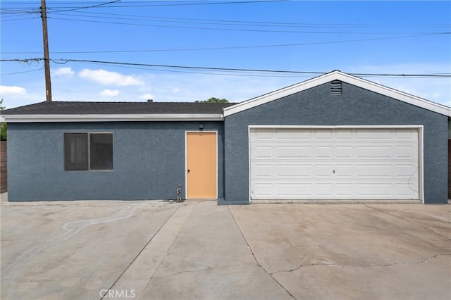 4713 Calada Ave, Pico Rivera, CA 90660 - ranch-style house with stucco siding and a garage