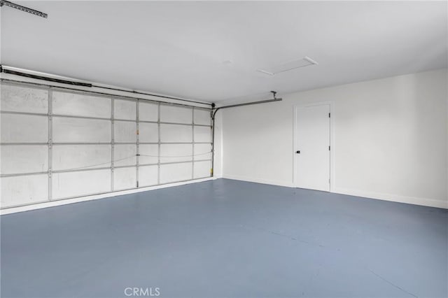 4713 Calada Ave, Pico Rivera, CA 90660 - garage with baseboards