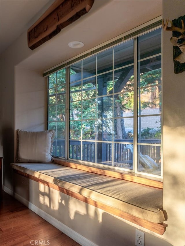 1244 St Anton Dr, Lake Arrowhead, CA 92352 - detailed view of wood finished floors and baseboards