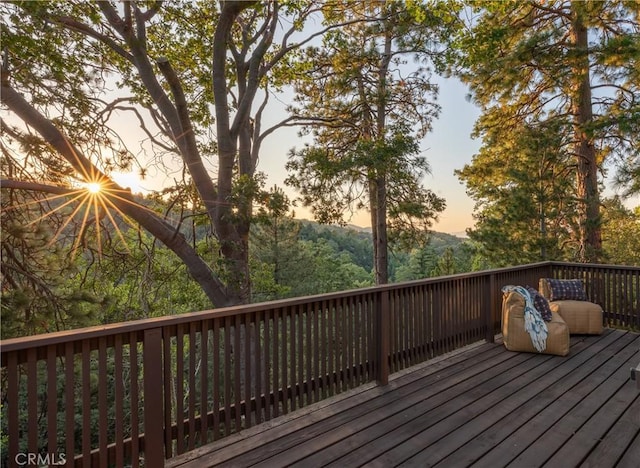 1244 St Anton Dr, Lake Arrowhead, CA 92352 - view of deck