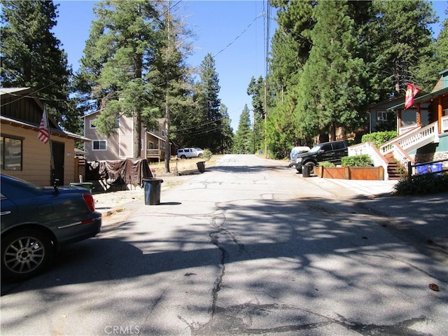 2493 Palo Alto Way, Running Springs, CA 92382 - view of asphalt street