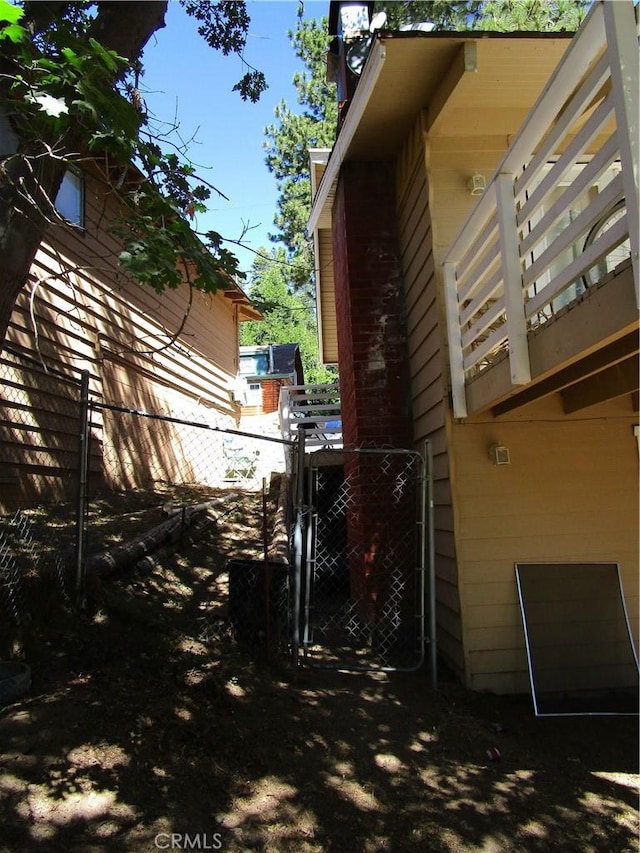 2493 Palo Alto Way, Running Springs, CA 92382 - view of side of property featuring a gate