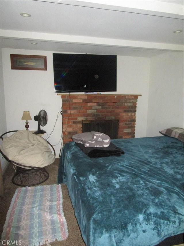 2493 Palo Alto Way, Running Springs, CA 92382 - view of carpeted bedroom