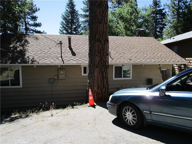 2493 Palo Alto Way, Running Springs, CA 92382 - view of property exterior with a shingled roof