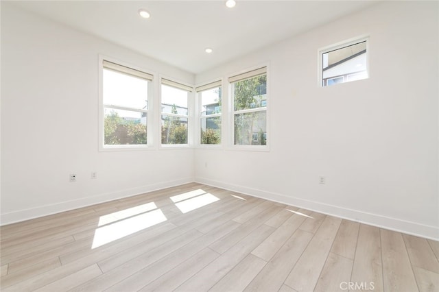 474 Lobata, Irvine, CA 92618 - spare room featuring recessed lighting and light wood-style floors