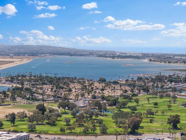 3903 Cadden Way, San Diego, CA 92117 - aerial view of a large body of water and a golf course