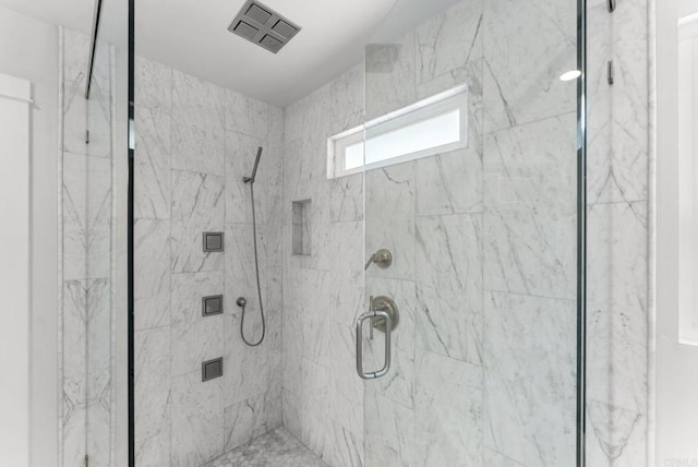 3903 Cadden Way, San Diego, CA 92117 - bathroom with a marble finish shower