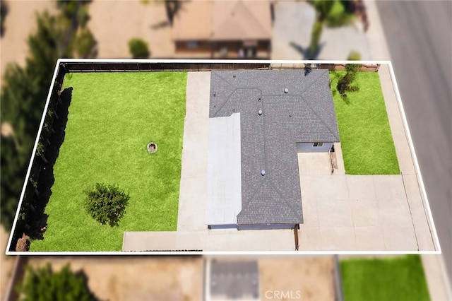 1851 S San Antonio Ave, Pomona, CA 91766 - aerial view of property and surrounding area with property boundaries highlighted