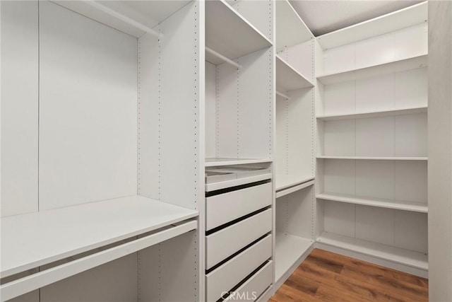 27664 Cordovan Dr, Canyon Country, CA 91351 - spacious closet featuring wood finished floors