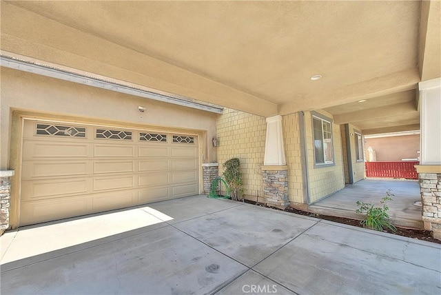 12790 Golden Leaf Dr, Rancho Cucamonga, CA 91739 - garage with concrete driveway