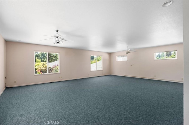 45 Covell Park Ave, Chico, CA 95926 - carpeted spare room featuring ceiling fan and plenty of natural light