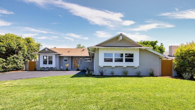 7830 Fairchild Ave, Winnetka, CA 91306 - view of front facade with a front lawn