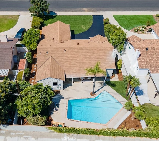 7830 Fairchild Ave, Winnetka, CA 91306 - view of subject property featuring a pool area