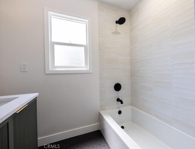7830 Fairchild Ave, Winnetka, CA 91306 - full bathroom featuring shower / washtub combination and vanity