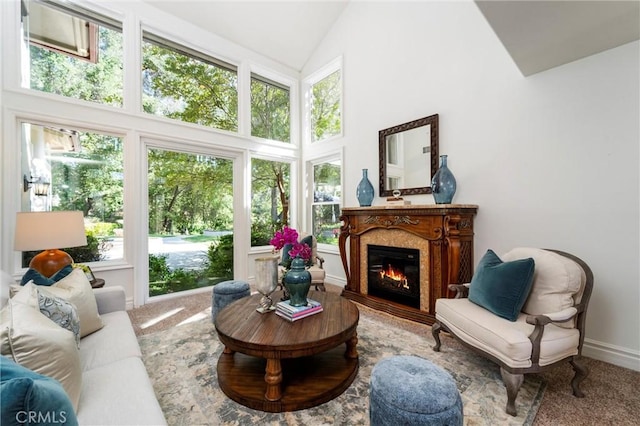 45200 Oak Manor Ct, Temecula, CA 92590 - sunroom with lofted ceiling and plenty of natural light