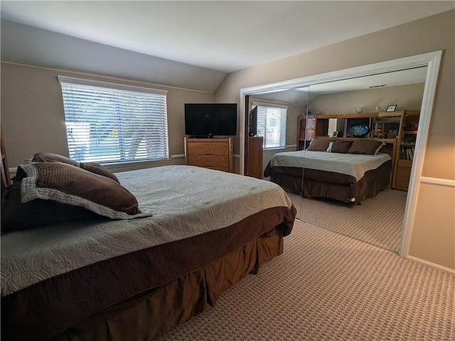 2622 Chauncy Pl, Riverside, CA 92506 - bedroom with lofted ceiling and carpet