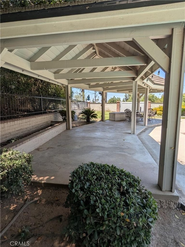 2622 Chauncy Pl, Riverside, CA 92506 - view of patio / terrace with a gazebo