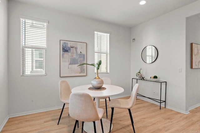2333 Verano Way, Vista, CA 92081 - dining room with light wood-style flooring and recessed lighting