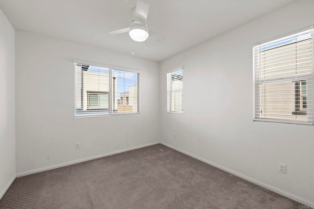 2333 Verano Way, Vista, CA 92081 - carpeted empty room featuring baseboards and ceiling fan