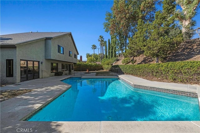 22526 Napa St, West Hills, CA 91304 - view of swimming pool featuring a patio