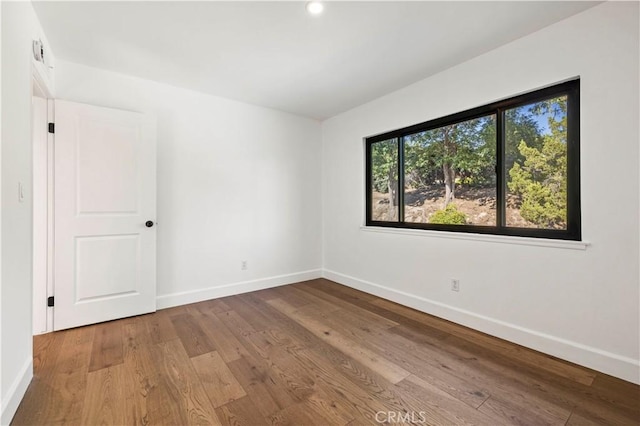 22526 Napa St, West Hills, CA 91304 - empty room featuring wood finished floors and recessed lighting