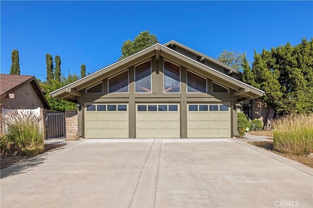 22526 Napa St, West Hills, CA 91304 - garage featuring concrete driveway