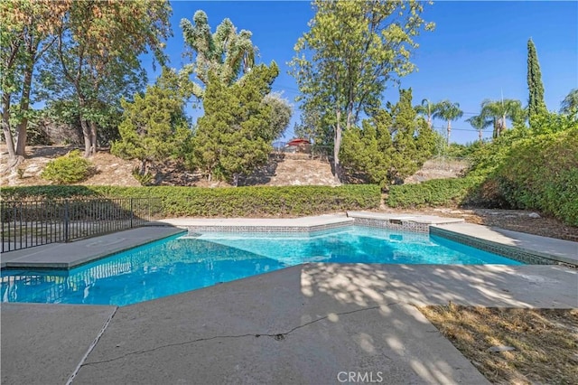 22526 Napa St, West Hills, CA 91304 - view of swimming pool with a patio area