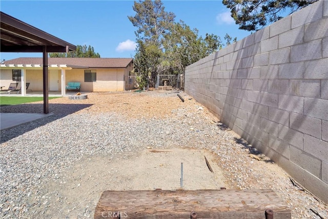 7505 Jenkins Ave, Hesperia, CA 92345 - view of yard with a patio area