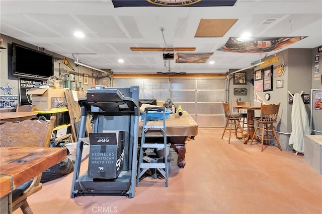 7505 Jenkins Ave, Hesperia, CA 92345 - garage with recessed lighting