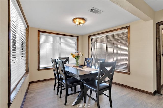 7505 Jenkins Ave, Hesperia, CA 92345 - dining room with healthy amount of natural light and light wood finished floors