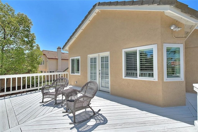 3039 Olympic View Dr, Chino Hills, CA 91709 - view of wooden terrace