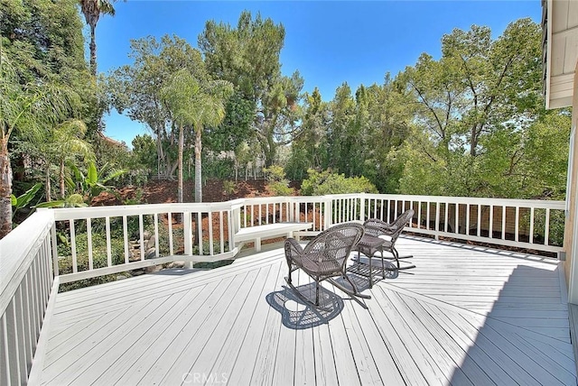 3039 Olympic View Dr, Chino Hills, CA 91709 - view of wooden terrace