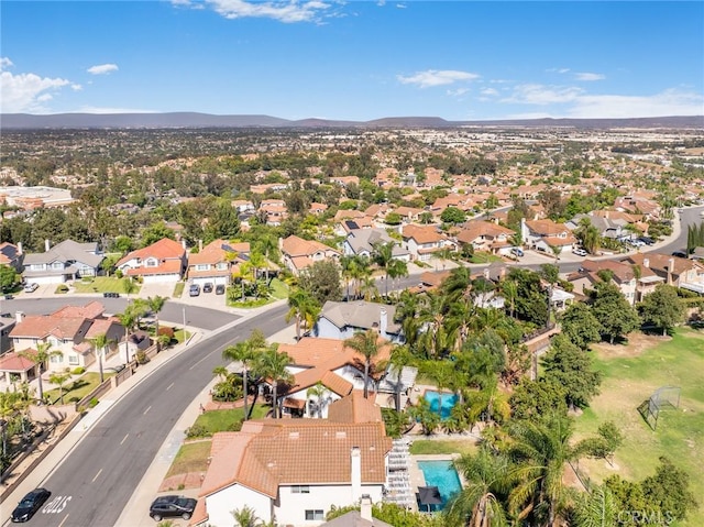 2741 Olympic View Dr, Chino Hills, CA 91709 - aerial perspective of suburban area with a mountainous background