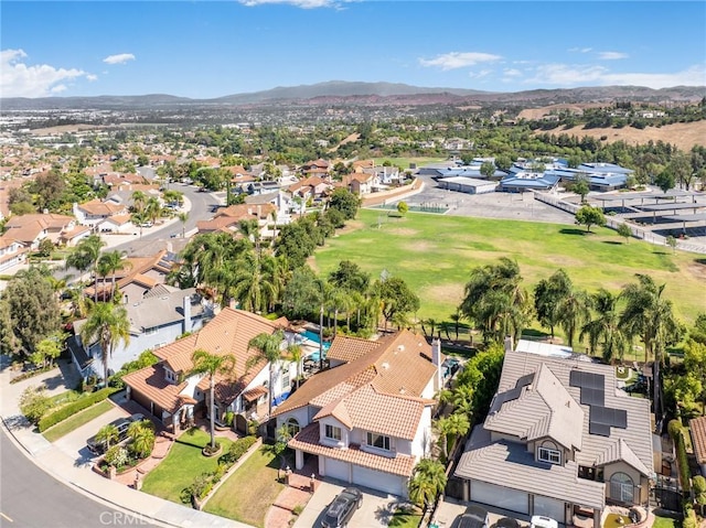 2741 Olympic View Dr, Chino Hills, CA 91709 - aerial perspective of suburban area with mountains