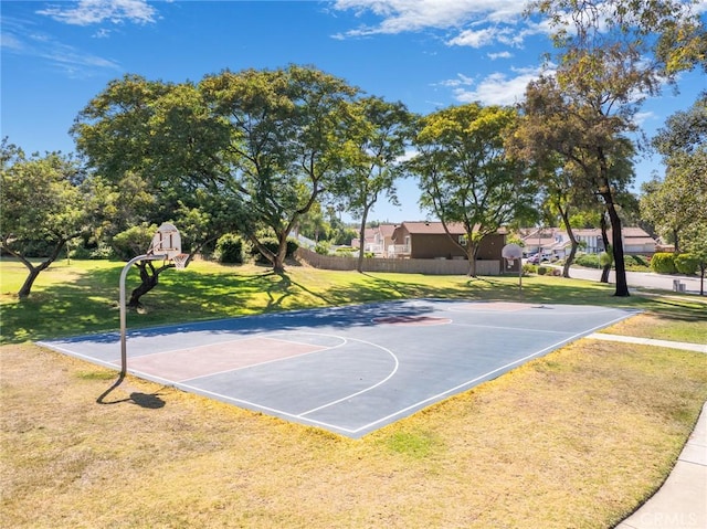 2741 Olympic View Dr, Chino Hills, CA 91709 - view of basketball court with community basketball court