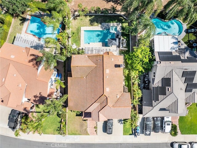 2741 Olympic View Dr, Chino Hills, CA 91709 - aerial view of a pool