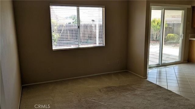 27297 Terrytown Rd, Menifee, CA 92586 - carpeted spare room with plenty of natural light and tile patterned flooring