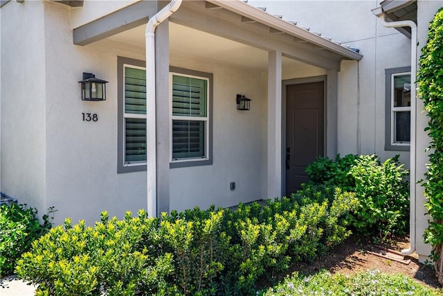 138 Listo St, Rancho Mission Viejo, CA 92694 - doorway to property with stucco siding