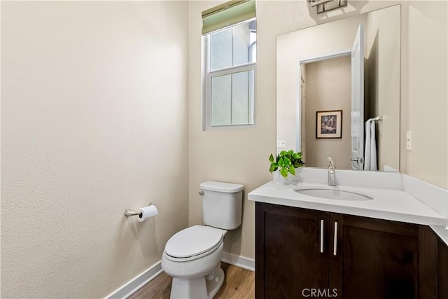 138 Listo St, Rancho Mission Viejo, CA 92694 - half bathroom featuring vanity and wood finished floors