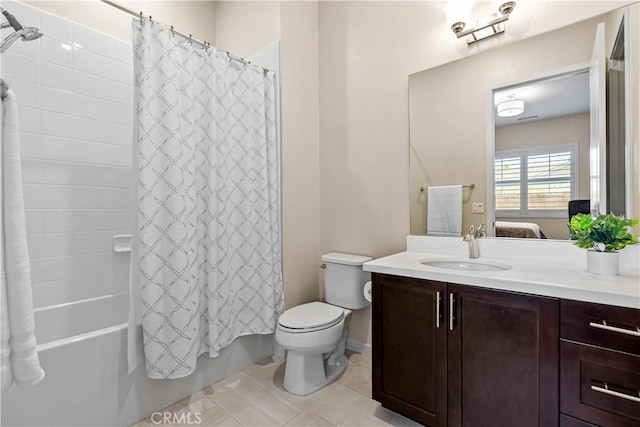 138 Listo St, Rancho Mission Viejo, CA 92694 - ensuite bathroom with vanity, tile patterned flooring, and shower / tub combo