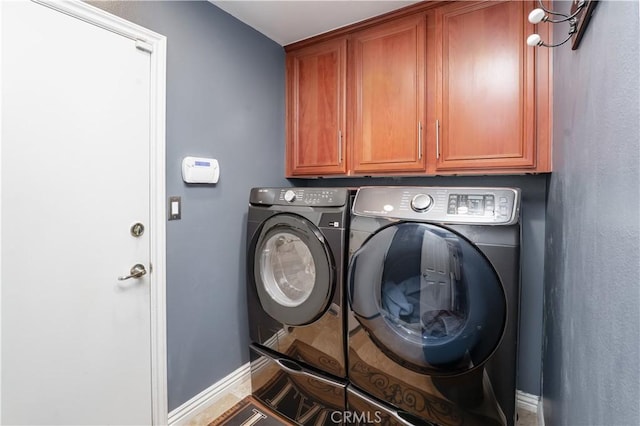20642 Iris Canyon Rd, Riverside, CA 92508 - washroom featuring cabinet space and washer and clothes dryer