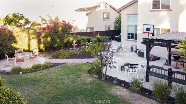 20642 Iris Canyon Rd, Riverside, CA 92508 - view of yard with a patio area and a gazebo